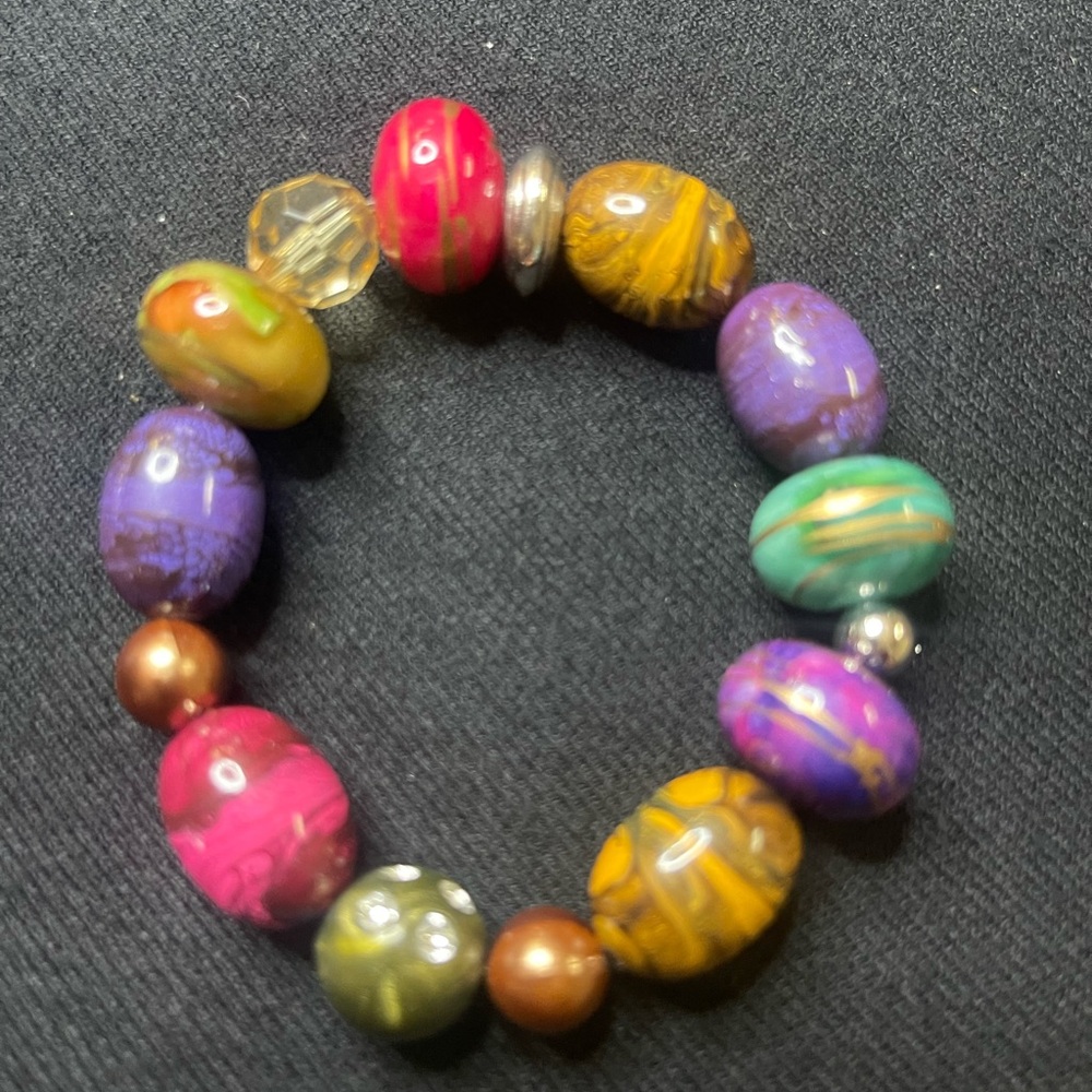 Colorful Beaded Bracelet jewellery